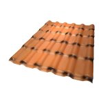Mccover - plaque pvc imitation tuile mini 110 x 90 cm - coloris - antique, largeur - 90 cm, longueur ...