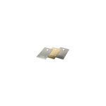 Plaque de recouvrement standard 309x180 mm sevax acier inox bross� - wa759303