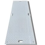 Plaque de roulage 2440x1220x10 mm blanche capacit� 80 tonnes plaque de rev�tement de sol capacit� 80 ...