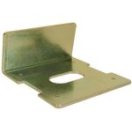 Contre plaque pour serrure en position horizontale virocps