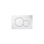 Plaque de commande sigma 01 chrom mat laqu geberit