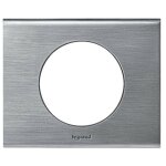 Plaque ue celiane 1 poste inox brosse