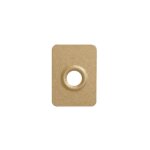 Contre - plaque pour verrou cavith - iseo jaune / dor� 68 29 bronze 96 68