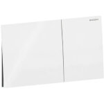 Plaque de commande wc encastr� geberit sigma 70, double touche, blanc
