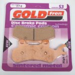 Plaquette de frein gold fren pour quad can - am 1000 maverick x3