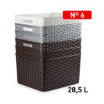 Panier en rotin 28, 5 l n6 Panier en rotin 28, 5 l n6