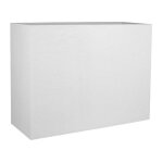 Eda - plastique bac a fleurs muret loft graphit - 46 l - 78, 5 x 29, 5 x 60 cm - blanc ceruse Eda - plastique bac a fleurs muret loft graphit - 46 l - 78, 5 x 29, 5 x 60 cm - blanc ceruse