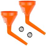 Plastique entonnoir entonnoir carburant 2 pi�ces entonnoir de remplissage universel entonnoir essence ...