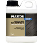 Plastor - rnovateur bois composites 1l : rnovez, protgez, impermabilisez vos terrasses, bardages, ...