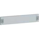 Plastron plein m�tal 1 / 4 tour pour coffrets et armoires xl�400 hauteur 150mm legrand 020342