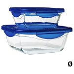 Plat carre. 1l70 cv. pl. 21cm cook & go 286p - pyrex