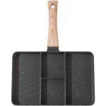 Plat de cuisson antiadh�sif divis� - plat de cuisson multi - grilles, excellentes performances antiadh�sives ...