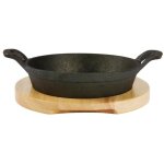 Plat en fonte rond � oreilles - olympia