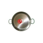 Plat a paella acier poli 60cm