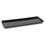 Plat plexiglas grande surface noir 580x205x17mm - mat�riel chr pro