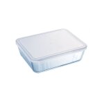 Plat rectangulaire avec couvercle 27 x 23 cm - cook & store classic - pyrex