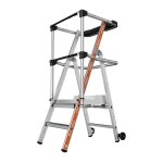 Tubesca comabi - escabeau pirl 2 marches - hauteur max. de travail 2. 48m - 2274102