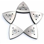 Plateau abrasif patin de ponage ponceuse triangle disque pour outils multifonctions ?3pcs?