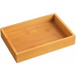 Plateau en bois, bo�te de rangement en bois, peut stocker des bonbons, des fruits, des collations, convient ...