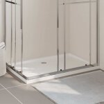Vidaxl - receveur de douche rectangulaire abs blanc 80x120 cm