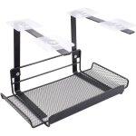 Plateau de gestion des c�bles chemins de cables paniers de c�ble en m�tal tiroir sous le bureau rangement ...