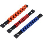 Kkmoon - plateau d'organisateur à douille de 3 pcs support de rail en plastique à haute résistance Kkmoon - plateau d'organisateur à douille de 3 pcs support de rail en plastique à haute résistance