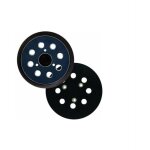 Plateau et patin de pon�age lot de 2 disques de pon�age pour ponceuse orbitale al�atoire 125 mm 8 trous ...