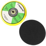 Plateau de pon�age 150 mm avec vis m8, plateau de pon�age 150 mm, plateau de support de 150 mm, polissage, ...