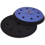 Plateau de pon�age 180mm, 8 trous, moyen, pour disque abrasif, accessoire pour ponceuse excentrique(2 ...