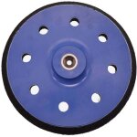 Plateau de pon�age 180mm, 8 trous, moyen, pour disque abrasif, accessoire pour ponceuse excentrique