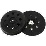 Plateau de ponage dur compatible avec bosch pex 12, pex 125 et pex 400 a ( 125 mm), 8 trous plateau ...