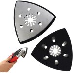 Plateau de ponage fin 93 mm, disque de ponage multi - outils, ponceuse triangulaire, accessoires pour ...