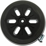 Plateau de ponage pour ponceuse excentrique bosch gex 150 ac, pex 15 ae, gex 150 turbo 150 mm avec vis, ...
