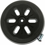 Plateau de ponage pour ponceuse excentrique bosch gex 150 ac, pex 15 ae, gex 150 turbo 150 mm avec vis ...