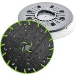 Plateau de ponage de rechange 202462 pour ponceuse festool ets 150 / 5 eq, plateau rigide, plateau de ...