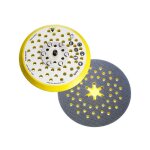 Sia abrasives - plateau de ponçage siafast - auto - agrippant - 125mm - 54 trous Sia abrasives - plateau de ponçage siafast - auto - agrippant - 125mm - 54 trous