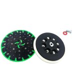 Plateau ponceuse 150 mm avec aspiration de poussière - filetage de raccordement m8 - remplacement du ... Plateau ponceuse 150 mm avec aspiration de poussière - filetage de raccordement m8 - remplacement du ...