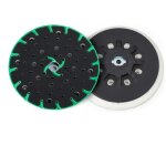 Plateau ponceuse excentrique 150 mm avec aspiration poussire raccordement m8 compatible bosch makita ...