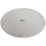 Plateau de pr�sentation pour g�teau rond en inox dr. oetker divers