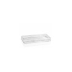 Plateau de pr�sentation salle de bain en verre taill� diamond
