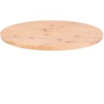 Plateau rond tournant en bambou green attitude