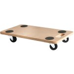 Plateau roulant de manutention - charge max 150 kg - 58 x 29 x 9. 5 cm - plateau de d�m�nagement