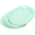 Plateau de service rond en bois 50 cm pour cuisine maison restaurant