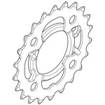 Plateau shimano 22t fc - m361 Plateau shimano 22t fc - m361