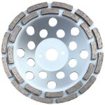 Plateau de surfaage diamant pour meuleuse - surfaage bton, mortier, pierre - d. 180 x al. 22, 23 ...