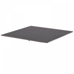 Plateau de table stratifié 60x60 cm ardoise gris foncé Plateau de table stratifié 60x60 cm ardoise gris foncé