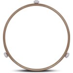 Plateau tournant pour micro - ondes avec rouleau de 15 mm, diamtre extrieur de 22, 3 cm, support pour ...