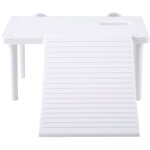 Plateforme flottante pour tortue avec �chelle - d�coration pour terrarium et aquarium