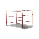 Plateforme - passerelle pour pi�tons - l. 1. 70m / l. 0. 88m / h. 1. 00m - vendue � l'unit� - pl - a ...