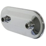 Platine rosace chromee